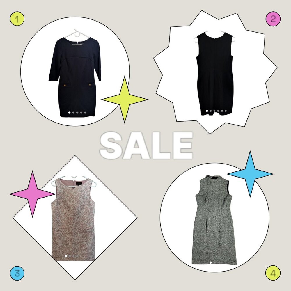 Dress bundle: vince camuto, ann taylor, vb for target, bloomingdale's now